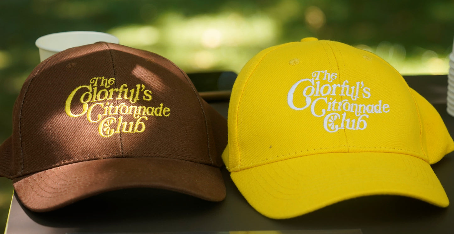 Casquette brodée Colorful's Citronnade Club